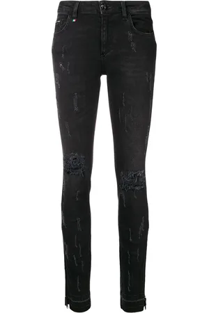 Philipp Plein Distressed skinny jeans