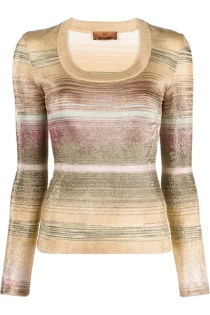 Missoni Lamé-effect striped jumper