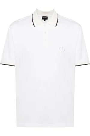 Giorgio Armani Logo-embroidered polo shirt