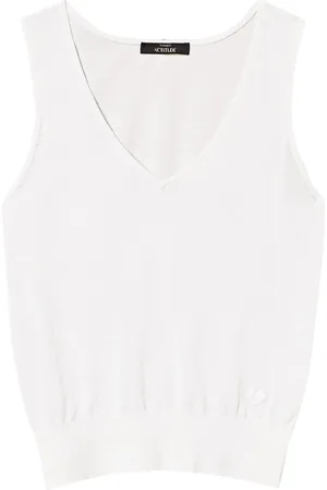 Twin-Set V-neck knitted vest