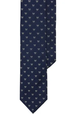 Ralph Lauren Tennis racket-print tie