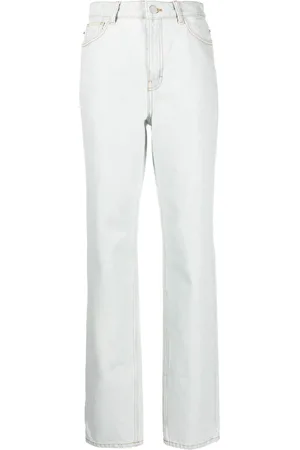 Gestuz Mid-rise straight-leg jeans