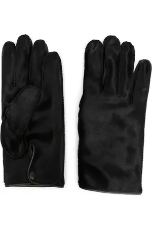 Maison Margiela Four-stitch leather gloves