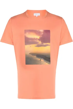 AGNÈS B. Photograph-print crew-neck T-shirt