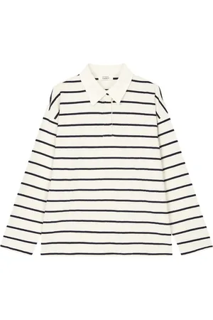 Studio Tomboy Stripped polo top