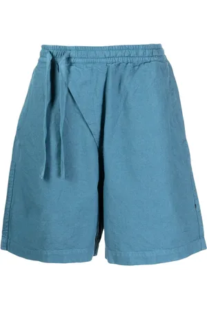 Maharishi Off centre-drawstring bermuda shorts