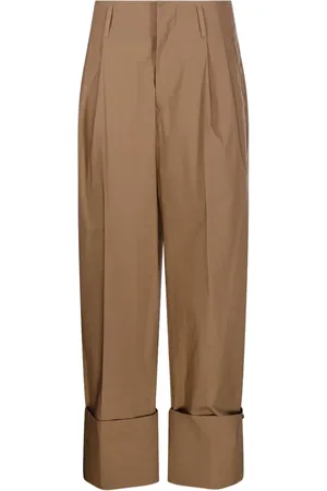 DARKPARK Turn-up hem trousers