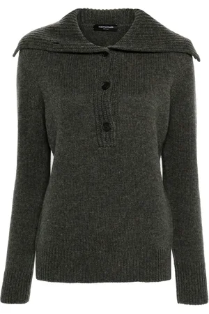 Fabiana Filippi Roll-neck mélange jumper