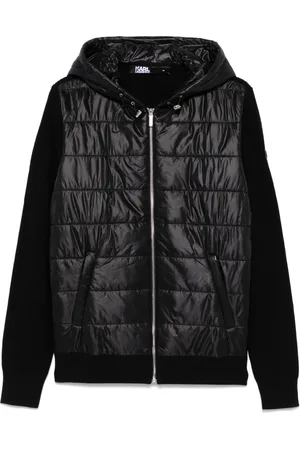 Karl Lagerfeld Knitted hooded jacket