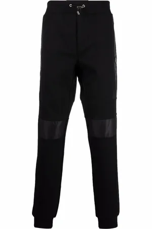 Philipp Plein Drawstring-waist cotton track trousers