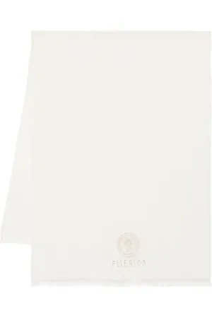 PESERICO SIGN Logo-embroidered scarf
