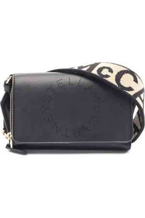 Stella McCartney 2010s perforated-logo cross body bag