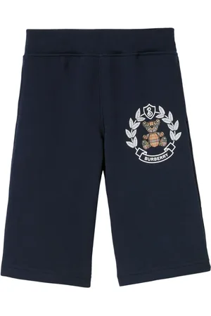 Burberry Thomas Bear-print cotton track pants