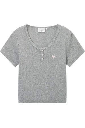 Chocoolate Fine-ribbed T-shirt