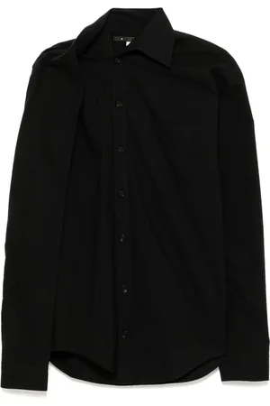 SANKUANZ Asymmetric collar blouse