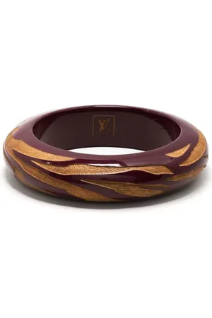 LOUIS VUITTON 2000s zebra motif bangle bracelet