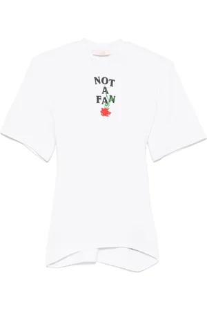 SSHEENA Slogan-print T-shirt