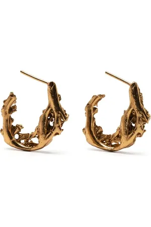 Lee Small -plated hoop earrings