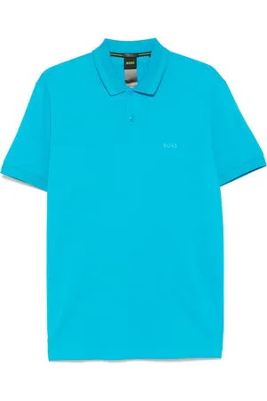 HUGO BOSS Stripe-trim polo shirt