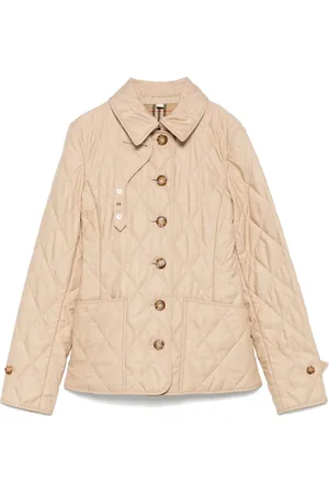 Burberry Diamond-quilted jacket