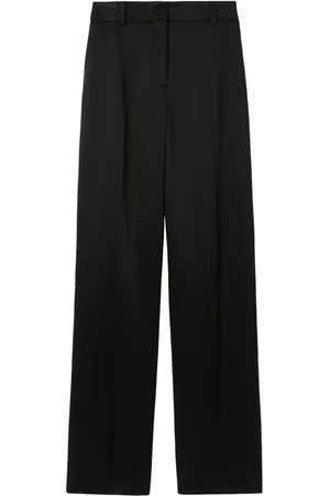 Burberry Pressed-crease flared trousers