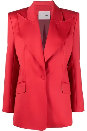 Styland Wide peak-lapel single-breasted blazer