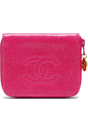 CHANEL 1985-1993 CC leather wallet