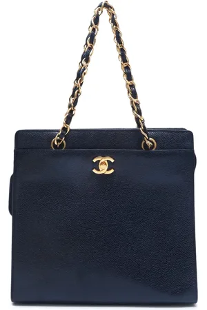 CHANEL 1998 CC leather handbag