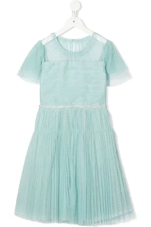 Self-Portrait Tulle polka dot dress