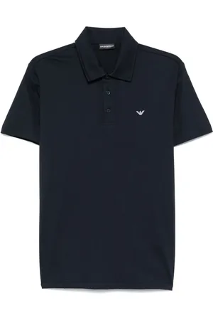 Emporio Armani Eagle-patch polo shirt