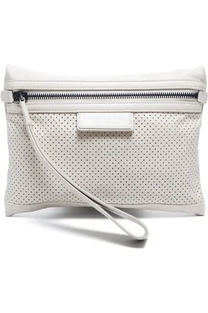 Bottega Veneta 2010-2020 small perforated clutch bag