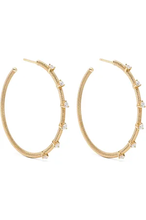 LEANDRA BAGS 18kt yellow Cabo M diamond earrings