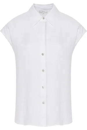 Vince Short-sleeve linen shirt