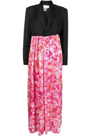 Natasha Zinko Tulip-print panelled dress