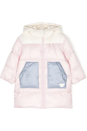 Emporio Armani Logo-plaque puffer jacket