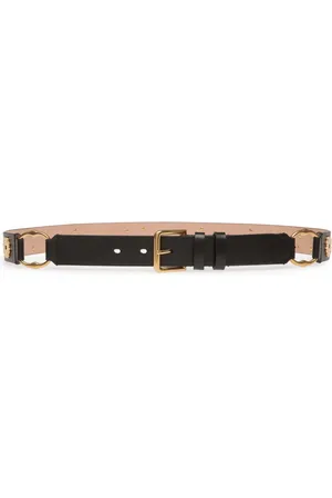 Bally Arkle buckle leather belt
