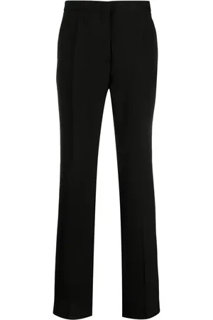 Jil Sander Pressed-crease tailored trousers