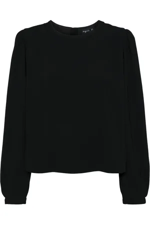 AGNÈS B. Round neck top