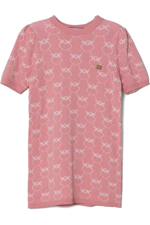 Pinko Love Birds-pattern dress