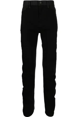 JULIUS Low-rise straight-leg trousers