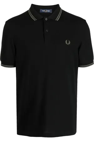 Fred Perry Contrast-trim cotton polo shirt