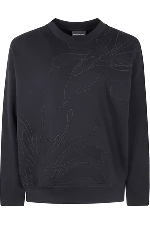 Emporio Armani Embroidered-design sweatshirt