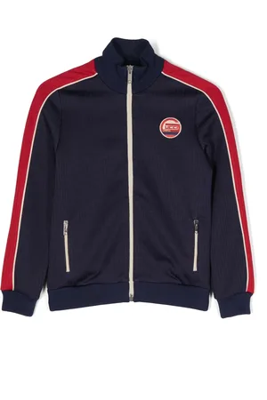 Gucci Logo-patch cotton jacket