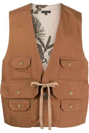 ENGINEERED GARMENTS Fowl V-neck waistcoat