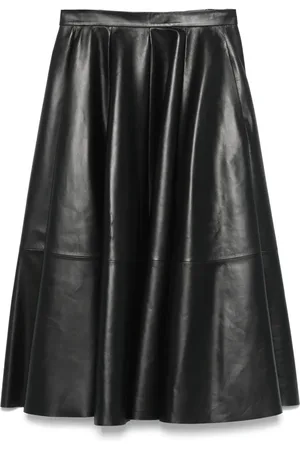 DESA 1972 Leather midi dress