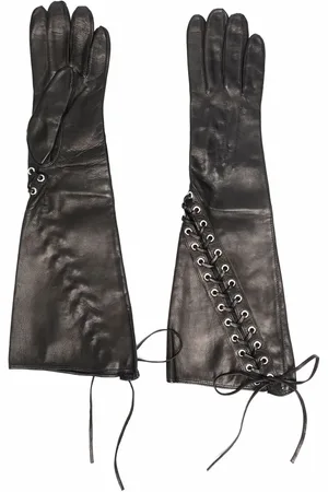 Manokhi Lace eyelet gloves