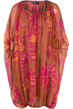 GIANLUCA CAPANNOLO Claire floral-print minidress