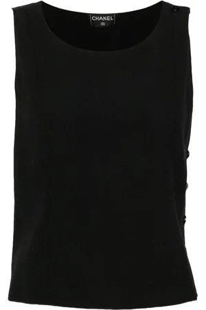 CHANEL 1999 asymmetric wool dress