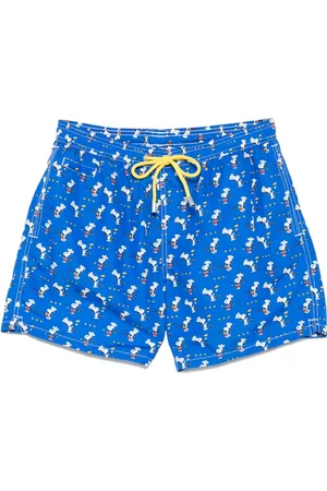MC2 SAINT BARTH X Peanuts??? Lighting Micro Fantasy swim shorts