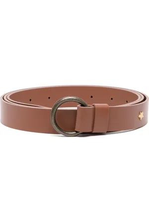 LORENA ANTONIAZZI Star-embellished leather belt